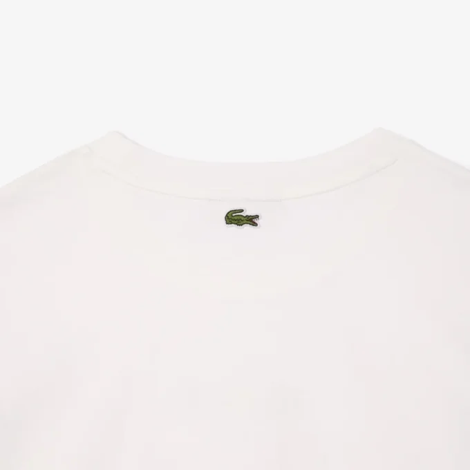 Oversized-Baumwoll-T-Shirt für Damen mit Ball-Print