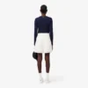 Oversized-Bermudashorts aus fließendem Leinen- und Polyester-Blend