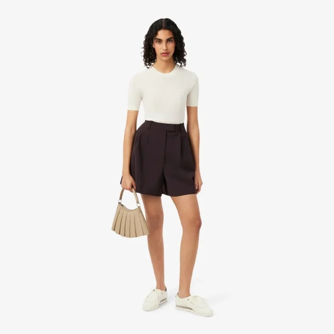 Oversized-Bermudashorts aus The Blend mit Falten