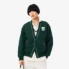 Oversized-Cardigan aus wattiertem Nylon für Damen