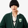 Oversized-Cardigan aus wattiertem Nylon für Damen