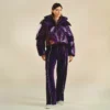 Oversized-Daunenjacke für Damen, wasserabweisend
