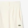 Oversized-Faltenhose aus Flanell für Damen