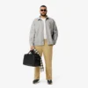 Oversized-Flanell-Overshirt für Herren