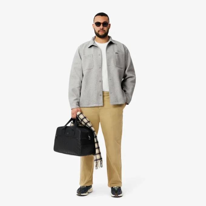 Oversized-Flanell-Overshirt für Herren