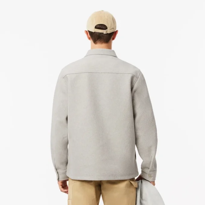 Oversized-Flanell-Overshirt für Herren