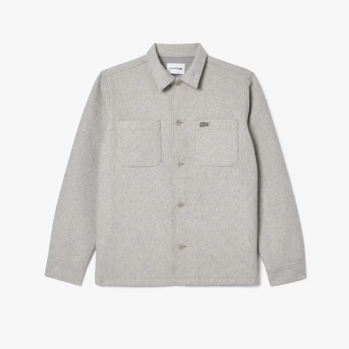 Oversized-Flanell-Overshirt für Herren