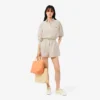 Oversized-Hemd aus Leinen-Blend