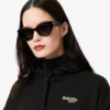 Oversized-Hoodie mit Logo für Damen