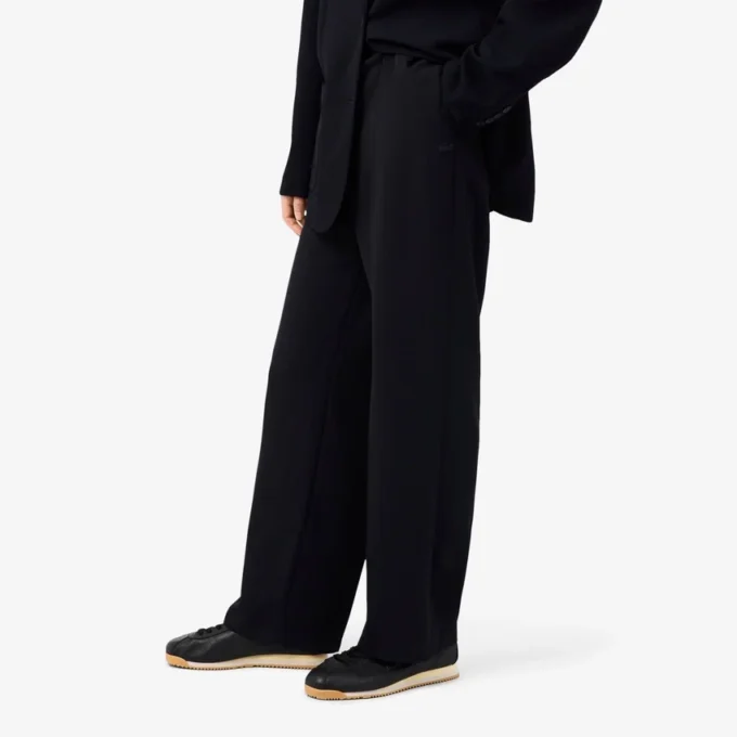 Oversized-Hose aus fließendem Piqué
