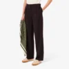 Oversized-Hose aus Woll-Blend