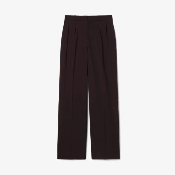 Oversized-Hose aus Woll-Blend