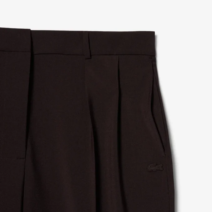 Oversized-Hose aus Woll-Blend