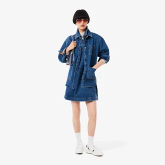 Oversized-Jeanshemd für Damen