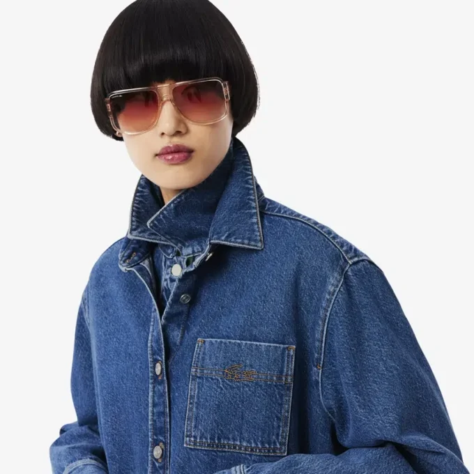 Oversized-Jeanshemd für Damen