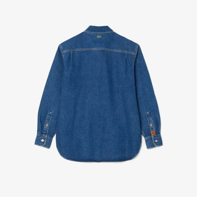 Oversized-Jeanshemd für Damen
