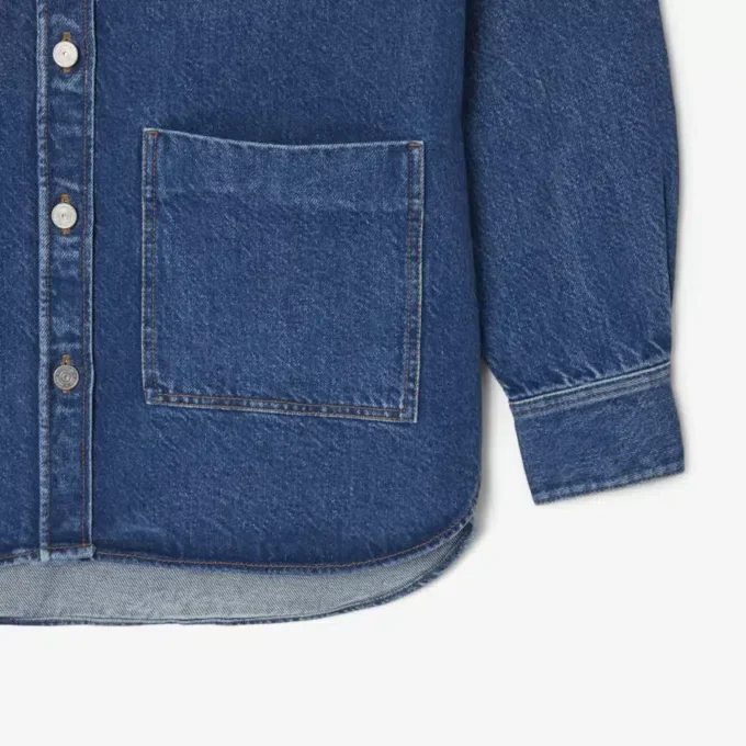 Oversized-Jeanshemd für Damen