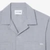 Oversized-Overshirt aus Woll-Blend