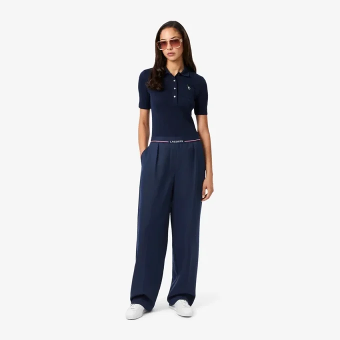 Oversized-Plisseehose aus The Blend für Damen