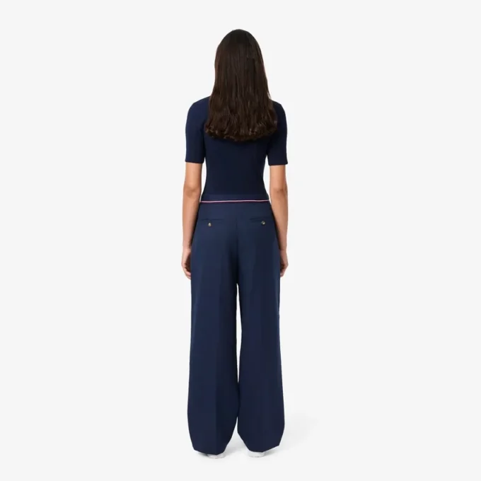 Oversized-Plisseehose aus The Blend für Damen