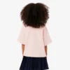 Oversized-Poloshirt für Mädchen