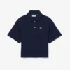 Oversized-Poloshirt für Mädchen
