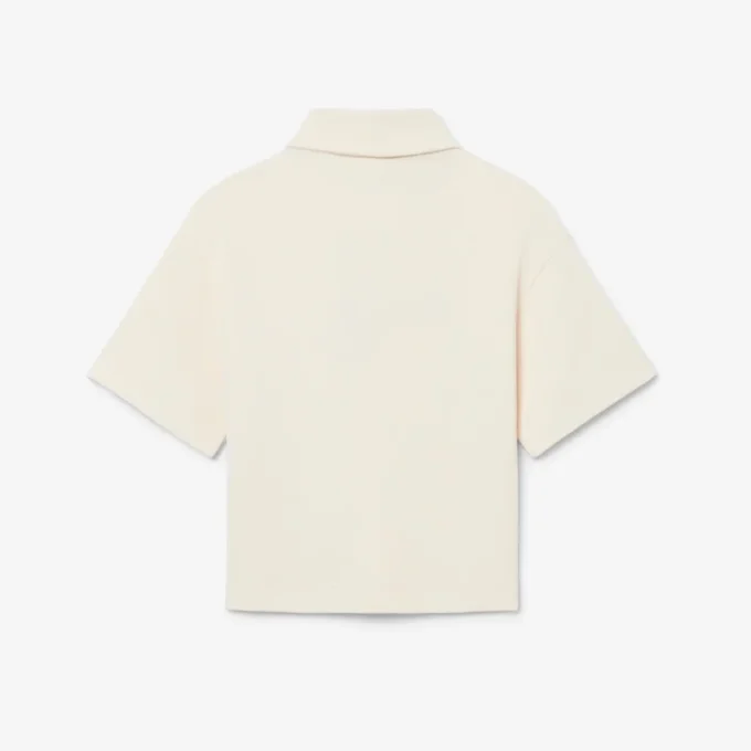 Oversized-Poloshirt für Mädchen