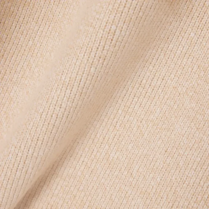 Oversized-Poloshirt mit Rippstrick