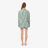Oversized-Pyjama-Set aus gestreiftem Popeline