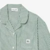 Oversized-Pyjama-Set aus gestreiftem Popeline