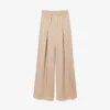 Oversized-Satin-Hose mit Gummizug