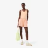 Oversized-Shorts aus Leinen-Blend