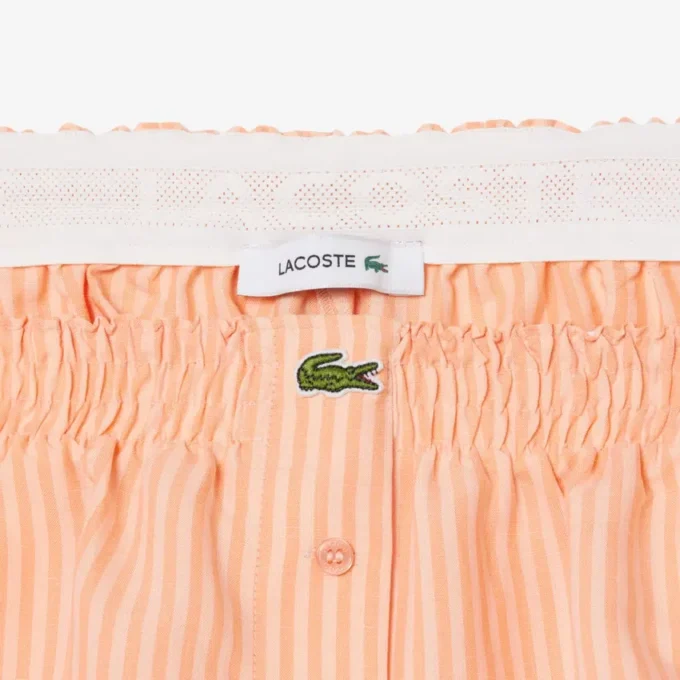 Oversized-Shorts aus Leinen-Blend