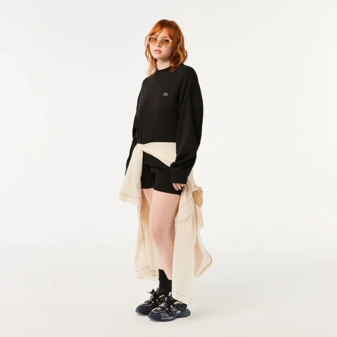 Oversized-Sweatshirt aus Baumwolle für Damen