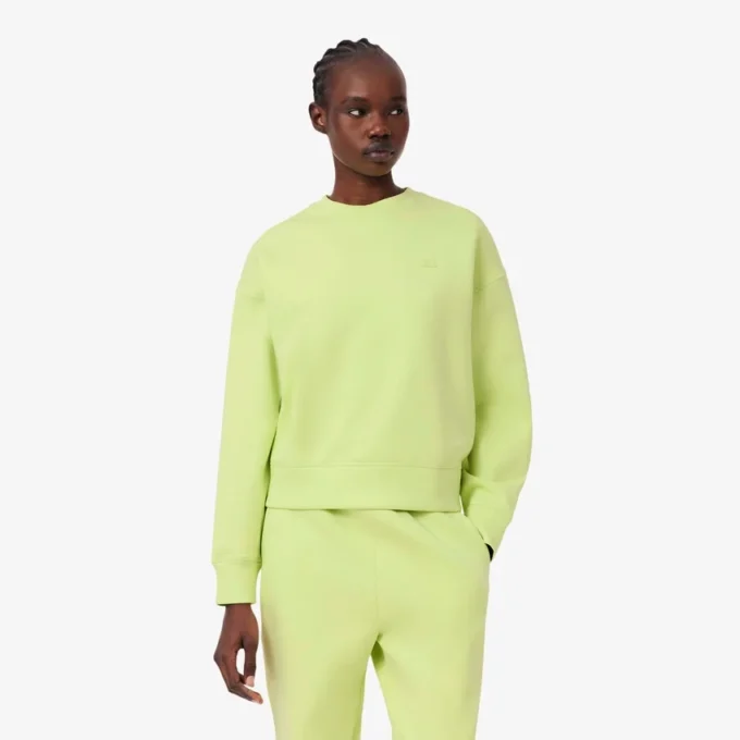 Oversized-Sweatshirt aus Double-Face-Jersey