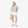 Oversized-Sweatshirt aus Double-Face-Jersey