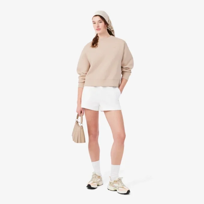 Oversized-Sweatshirt aus Double-Face-Jersey