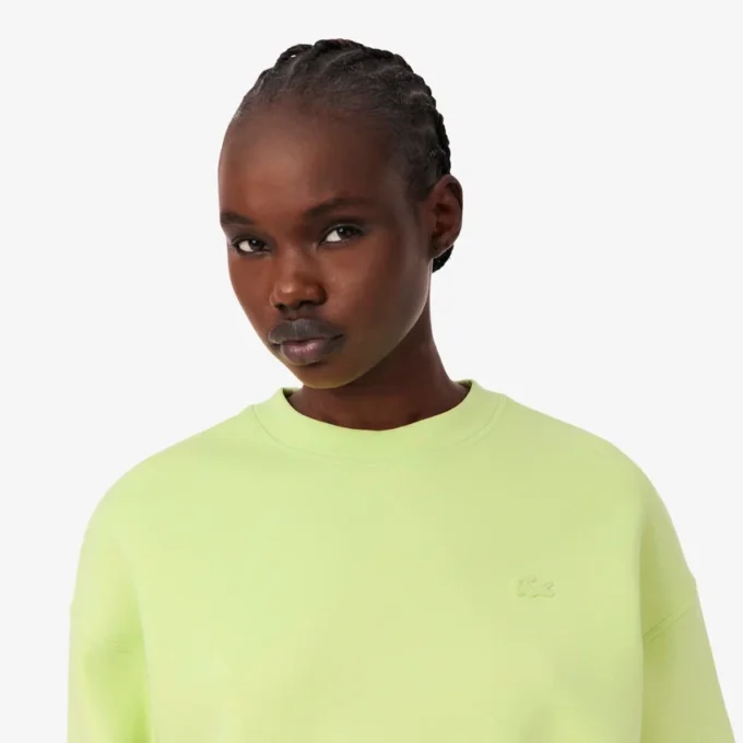 Oversized-Sweatshirt aus Double-Face-Jersey