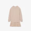 Oversized-Sweatshirt-Kleid aus Baumwolle