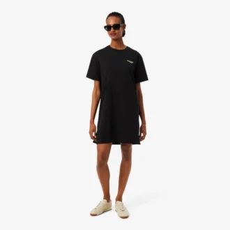 Oversized-T-Shirt-Kleid aus Baumwolle