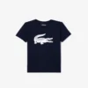Oversized-Tennis-T-Shirt aus technischer Baumwolle für Kinder