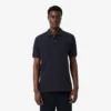 Petit-Piqué-Poloshirt mit Stickerei im klassischen Schnitt