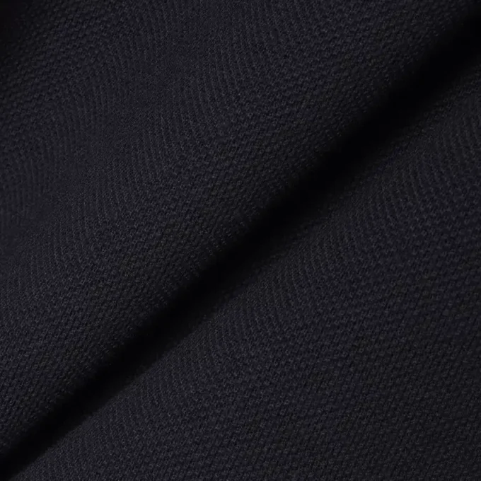 Petit-Piqué-Poloshirt mit Stickerei im klassischen Schnitt