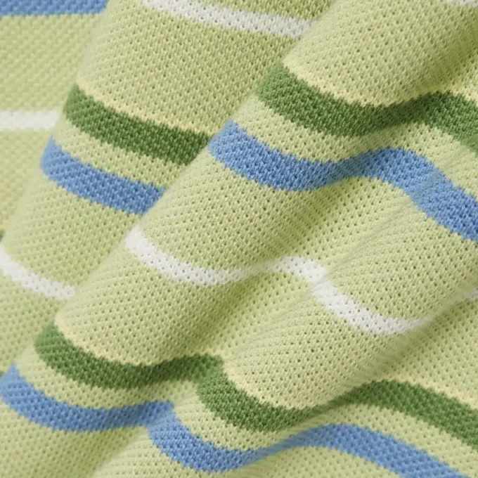Petit Piqua Poloshirt für Jungen mit Kontraststreifen