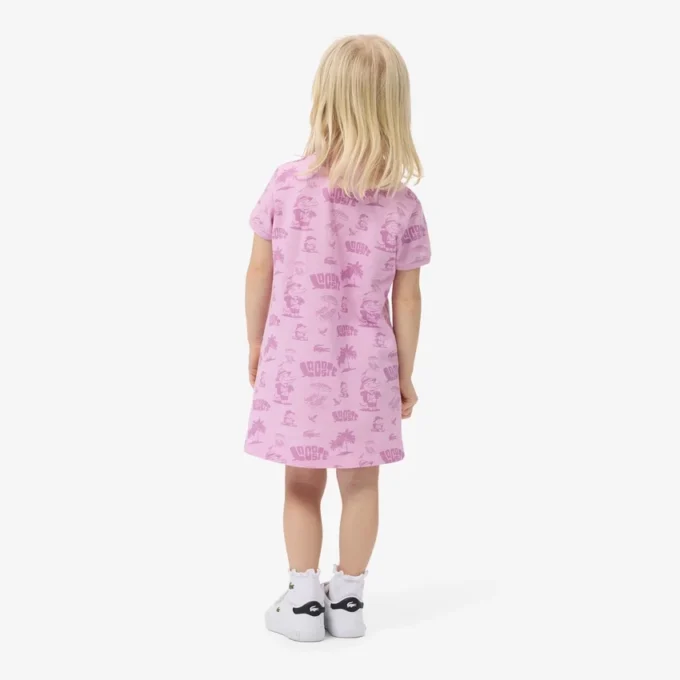 Piqua-Polo-Kleid mit Print