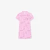 Piqua-Polo-Kleid mit Print