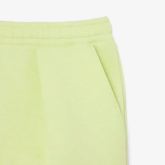 Plissierte Baumwollshorts