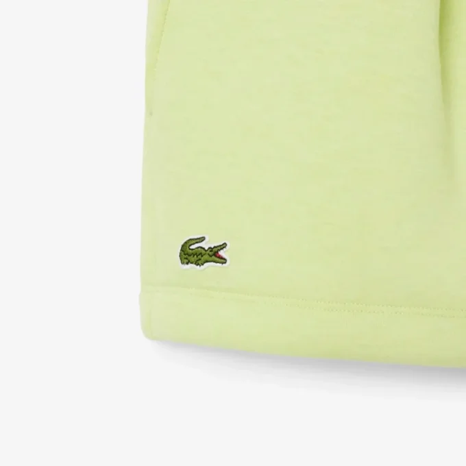 Plissierte Baumwollshorts