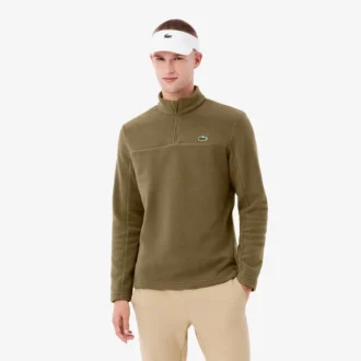 Polarfleece-Golfoberteil für Herren mit Viertelreißverschluss