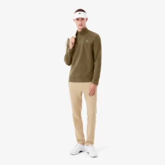 Polarfleece-Golfoberteil für Herren mit Viertelreißverschluss